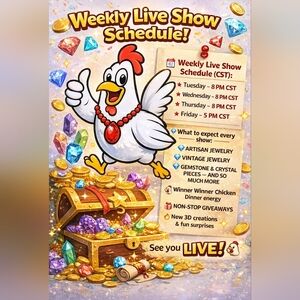 ✨ NEW LIVE SHOW NOTIFICATION LISTING ✨